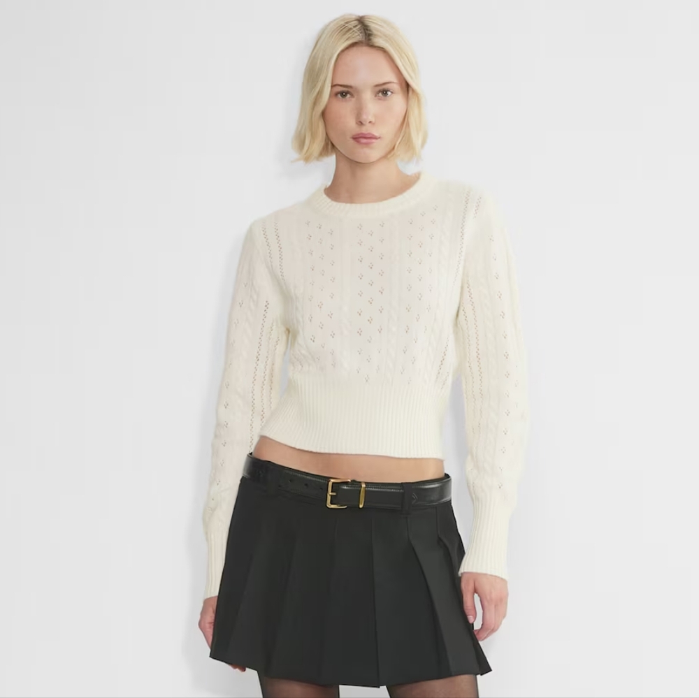 Sundays Best Michelle Merino Wool Sweater NWT